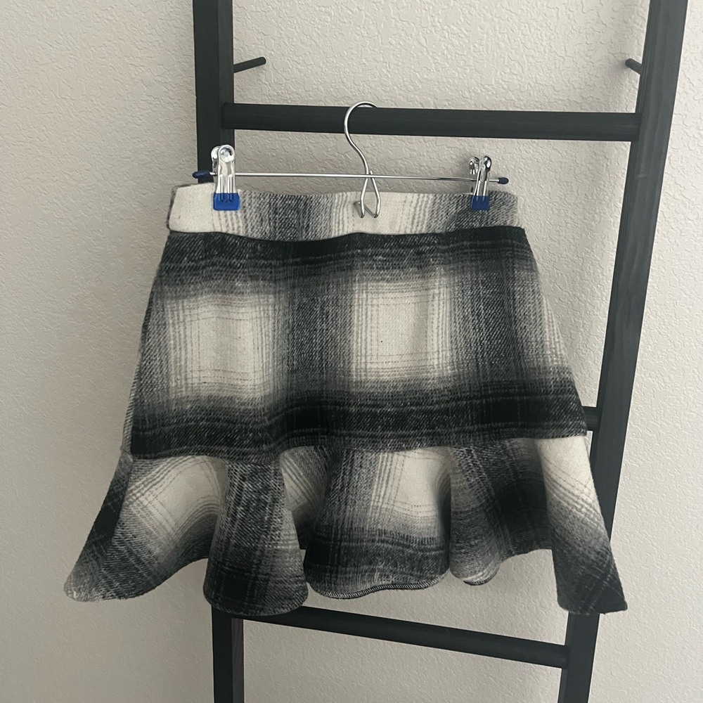 Plaid Mini Skirt